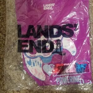 NWT Lands' End Powering Up Graphic T Shirt Medium